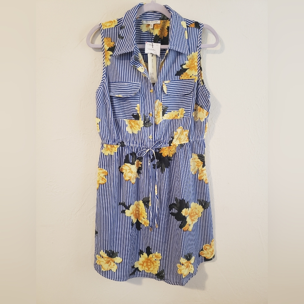 NWT Speed Control New York sleeveless dress Size L